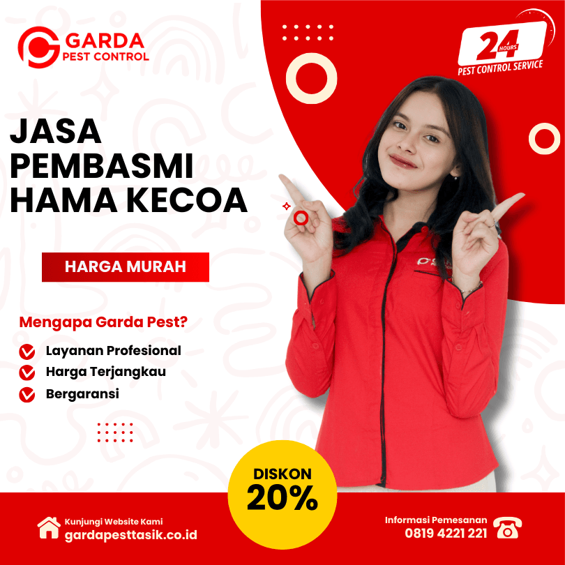 Jasa Pembasmi Kecoa di Tasikmalaya Solusi Terbaik