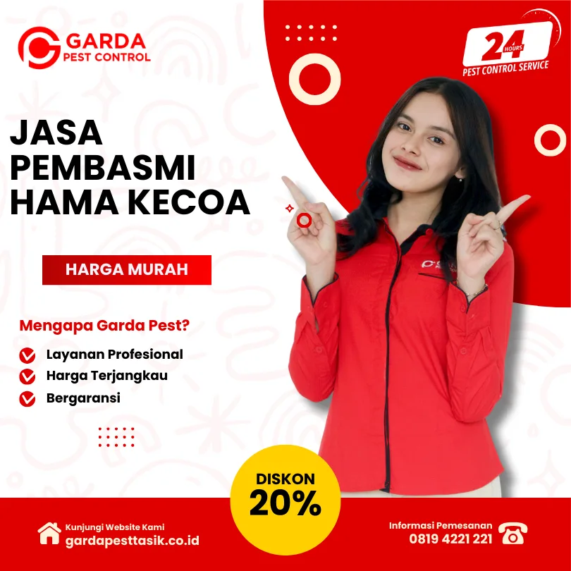 Jasa Pembasmi Kecoa Paling Efektif di Tasikmalaya