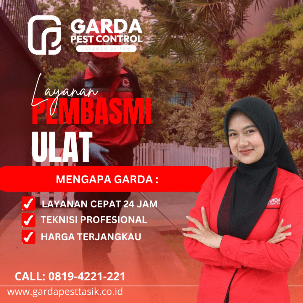 Jasa Pembasmi Ulat Bulu di Tasikmalaya Murah Bergaransi