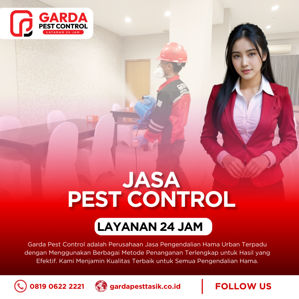 Jasa Pest Control di Tasikmalaya Bisa di Panggil 24 Jam