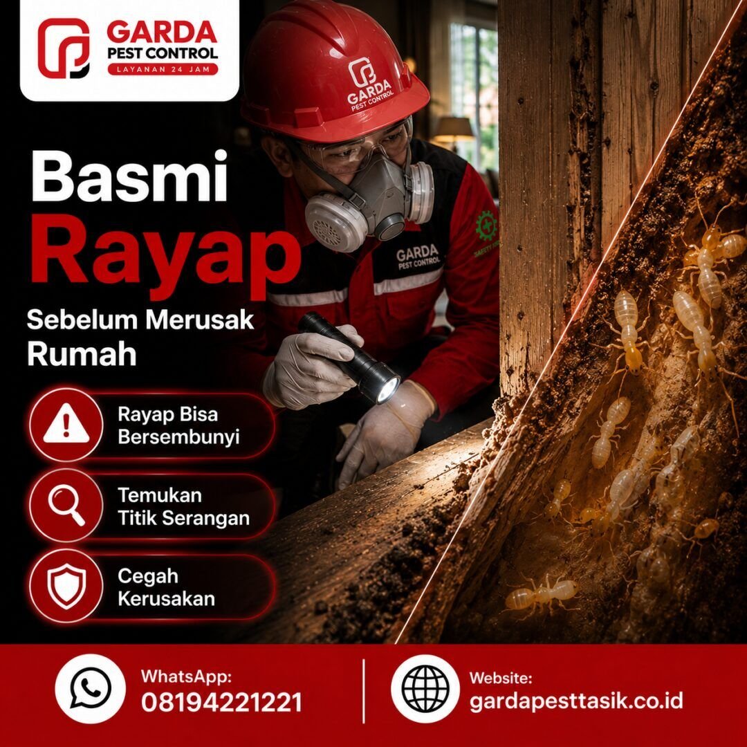 Layanan Jasa Anti Rayap di Tawang Tasikmalaya