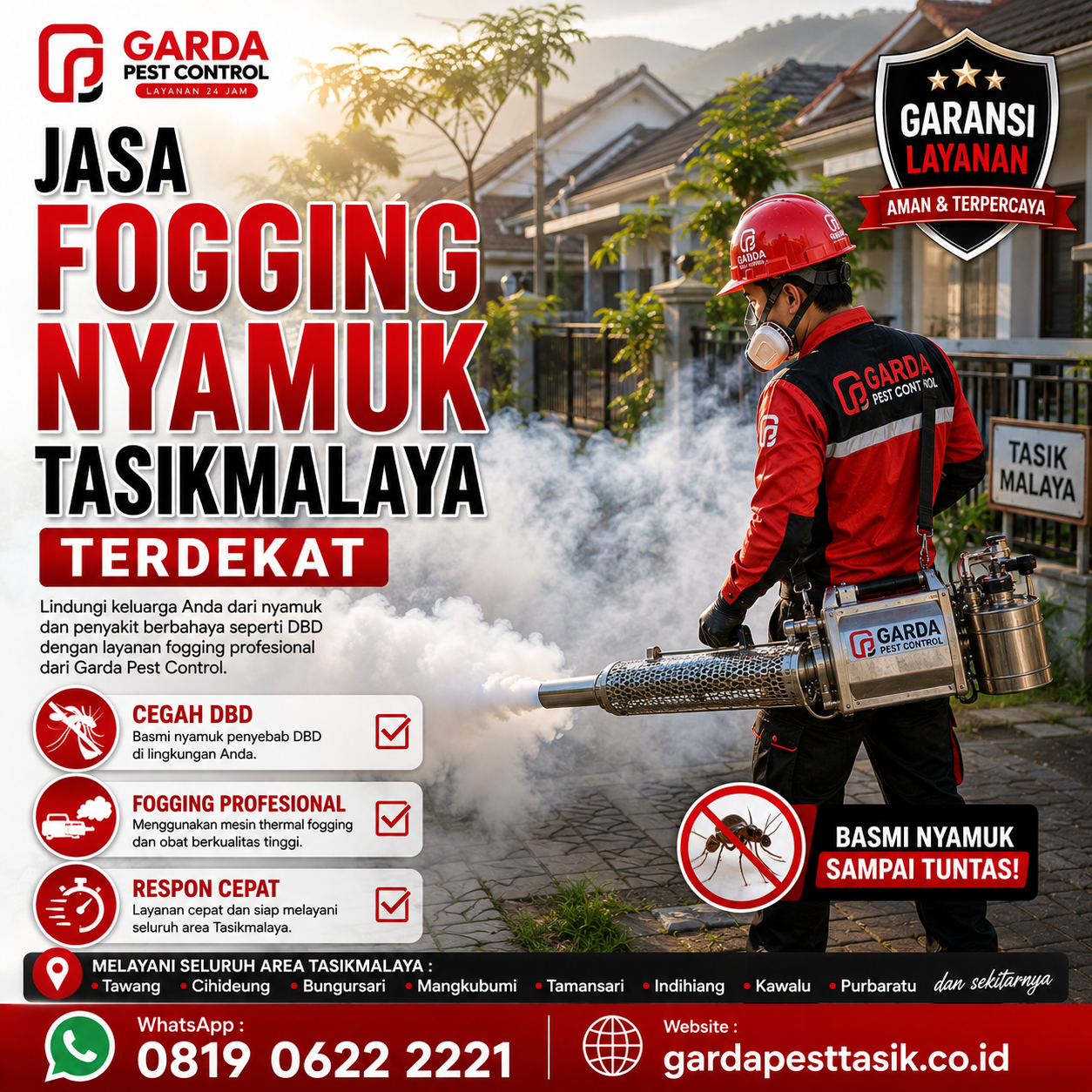 Jasa Pest Control untuk Restoran dan Cafe di Tasikmalaya Bebas Hama