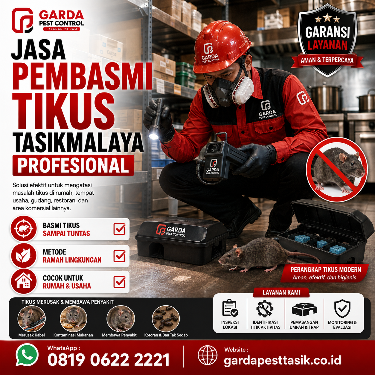 Biaya Jasa Pest Control di Tasikmalaya: Estimasi Tarif dan Panduan Lengkap