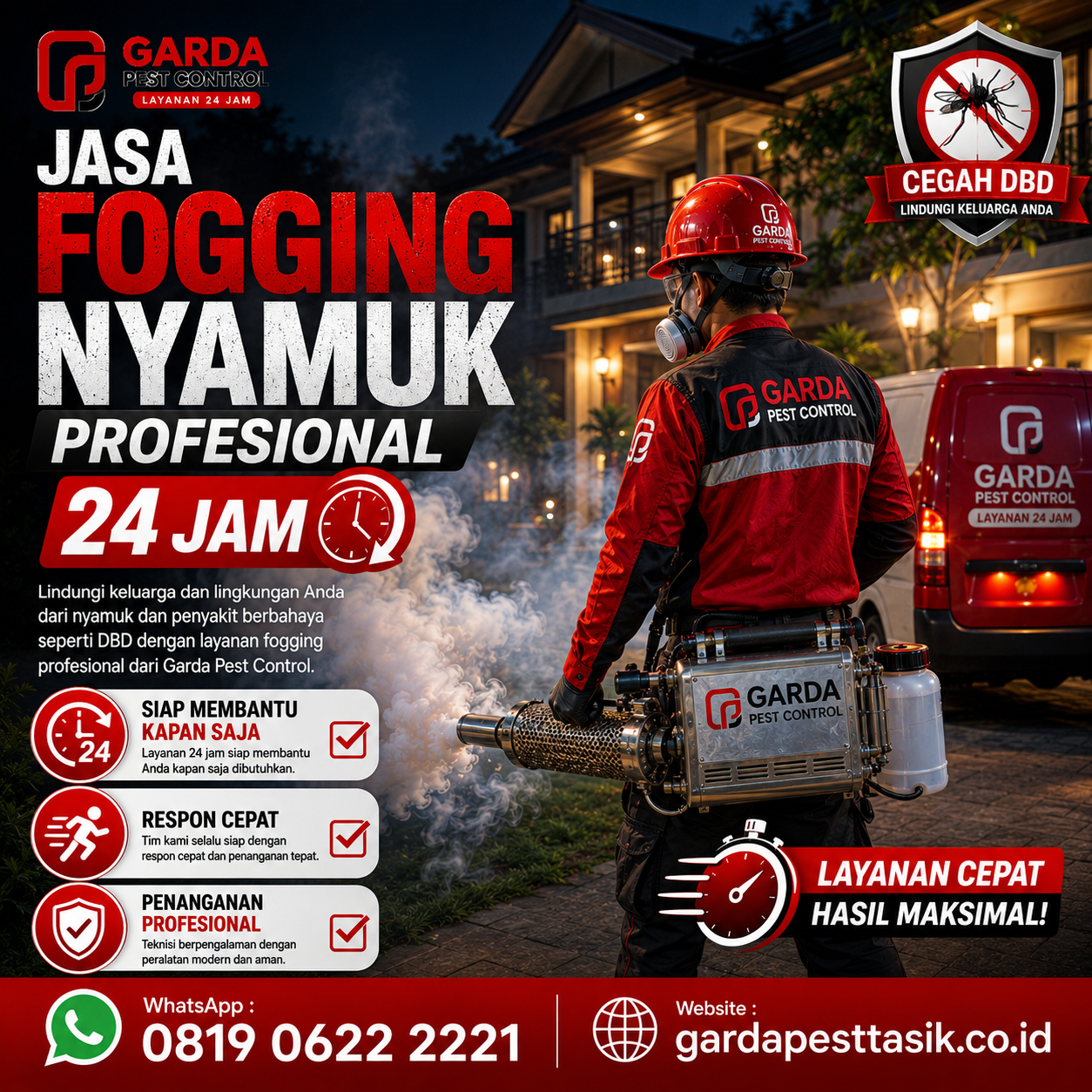 Jasa Fogging DBD Murah  Cihampelas Bandung Barat
