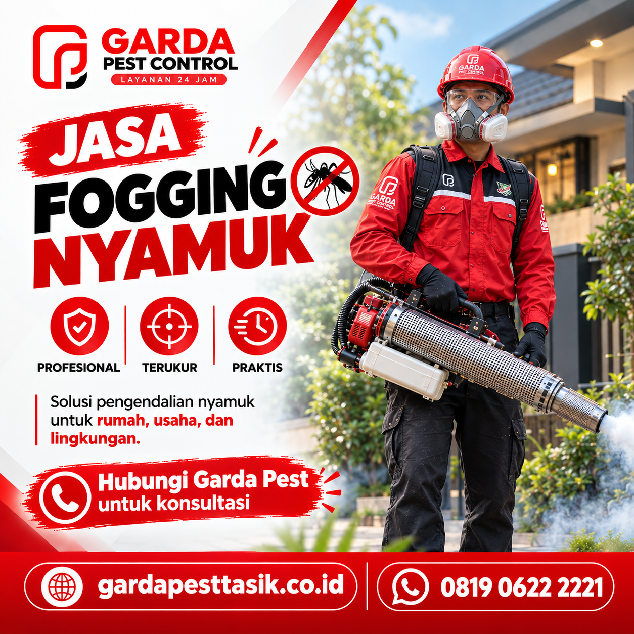 Jasa Fogging DBD 24 Jam Tasikmalaya Respon Cepat untuk Penanganan Nyamuk